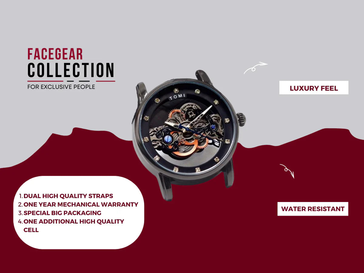 TOMI T-Face Gear: Affordable Luxury with See-Through Style!