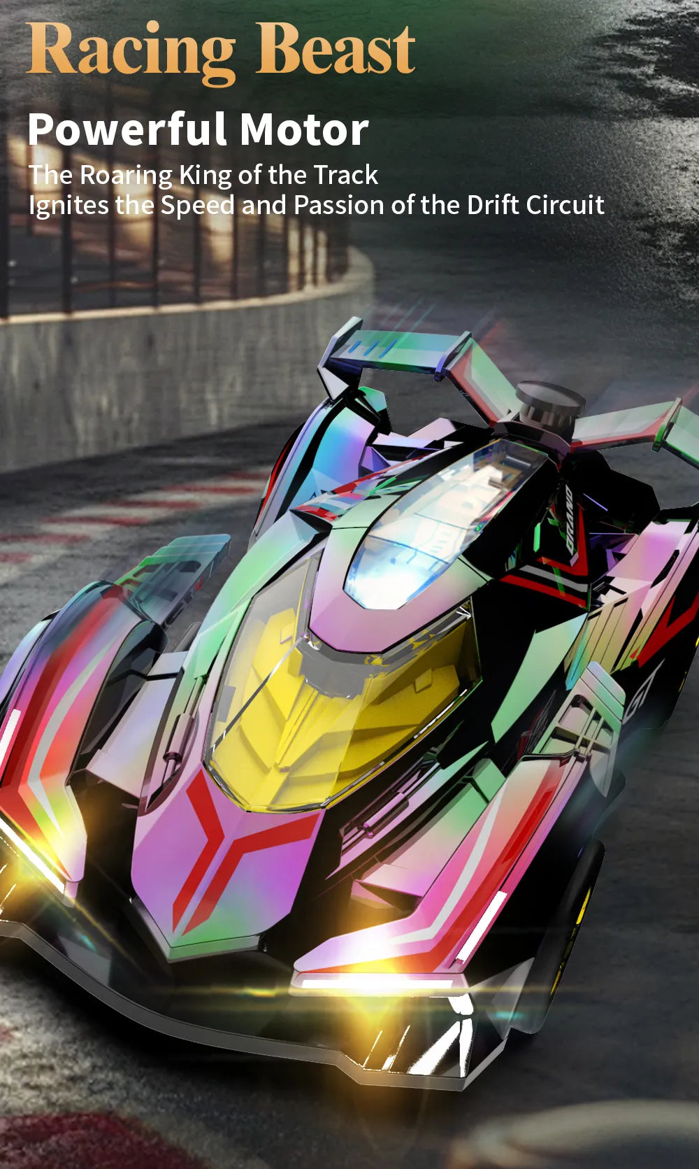 Grantley RC Drift Racing Car: 36 KPH, 4WD Power, & HIGH PERFORMANCE Championship, Spray System!