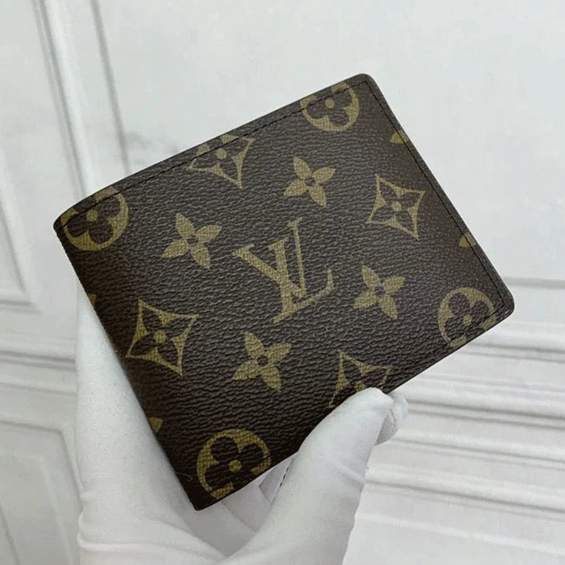 Louis Vuitton: Premium Leather Wallet - Accessible Luxury Edition.