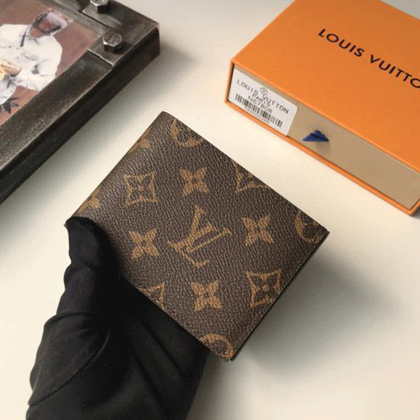 Louis Vuitton: Premium Leather Wallet - Accessible Luxury Edition.