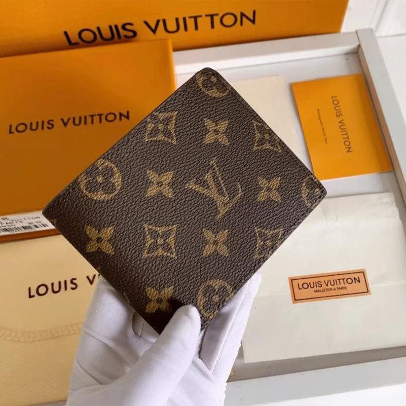 Louis Vuitton: Premium Leather Wallet - Accessible Luxury Edition.