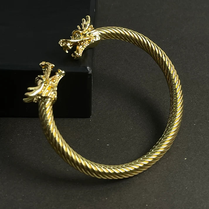 Luxury Gold Dragon Bracelet: Premium Craftsmanship, Affordable Price.