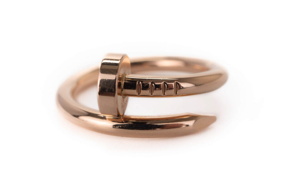 Luxury Gold-Plated Nail Bracelet: Premium Style, Affordable Price.