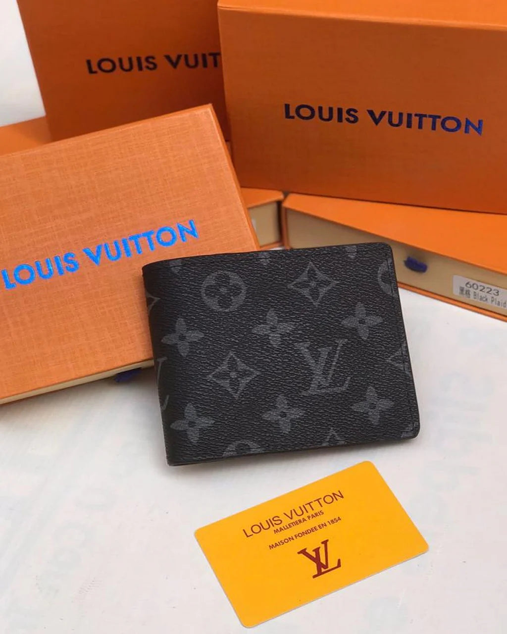 Louis Vuitton: Premium Leather Wallet - Accessible Luxury Edition.