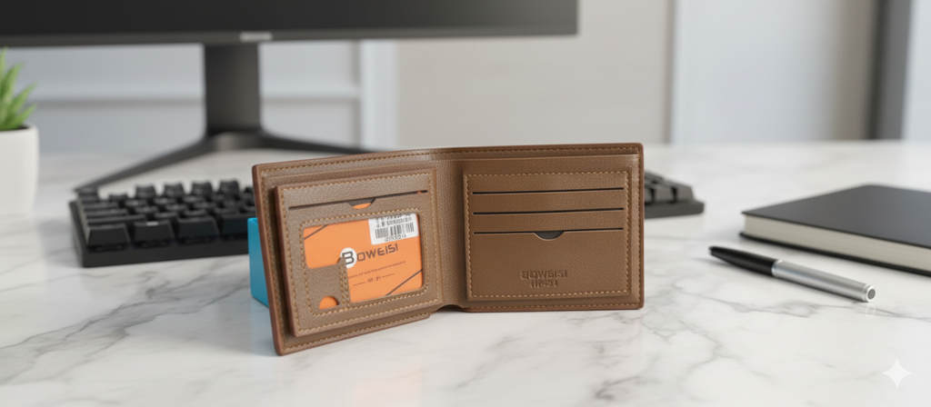 BOWEISI Short Wallet: Premium Leather, Unbeatable Value.