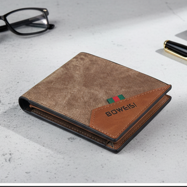 BOWEISI Short Wallet: Premium Leather, Unbeatable Value.
