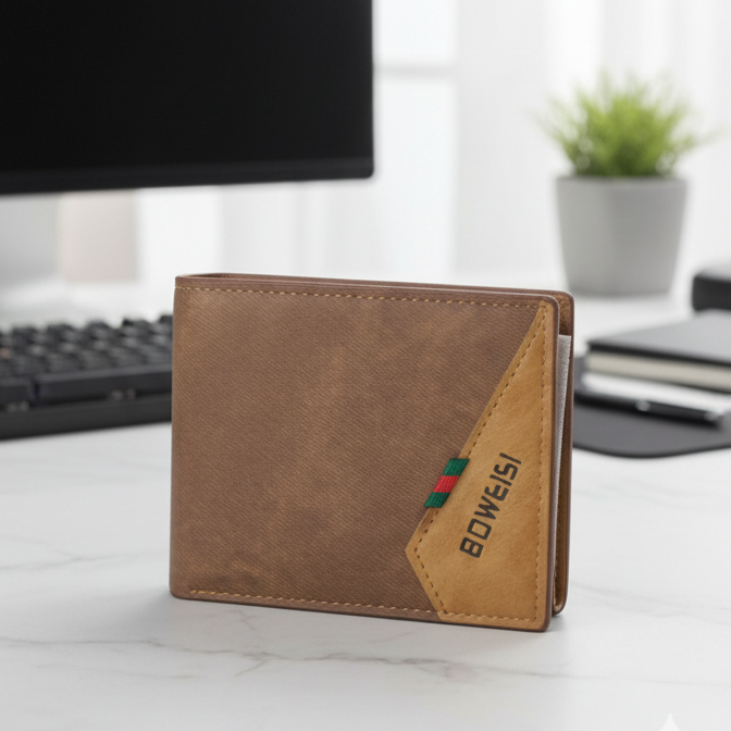 BOWEISI Short Wallet: Premium Leather, Unbeatable Value.