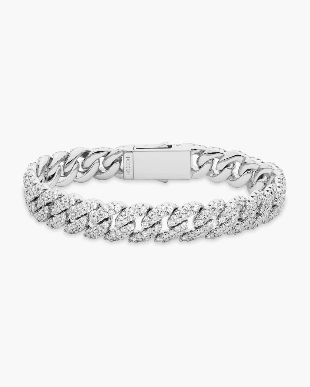 Iced Out Luxury: Premium Diamond & Cubic Crystal Bracelet (Men & Women).
