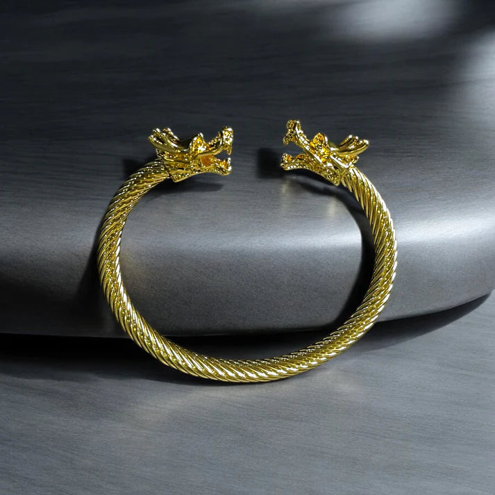 Luxury Gold Dragon Bracelet: Premium Craftsmanship, Affordable Price.