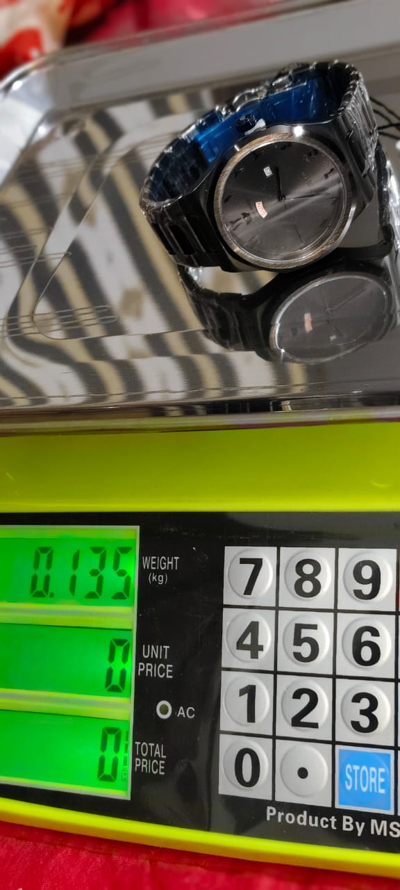 Black Arabic Stainless Steel Aura Watch Arabic Dial Best quality