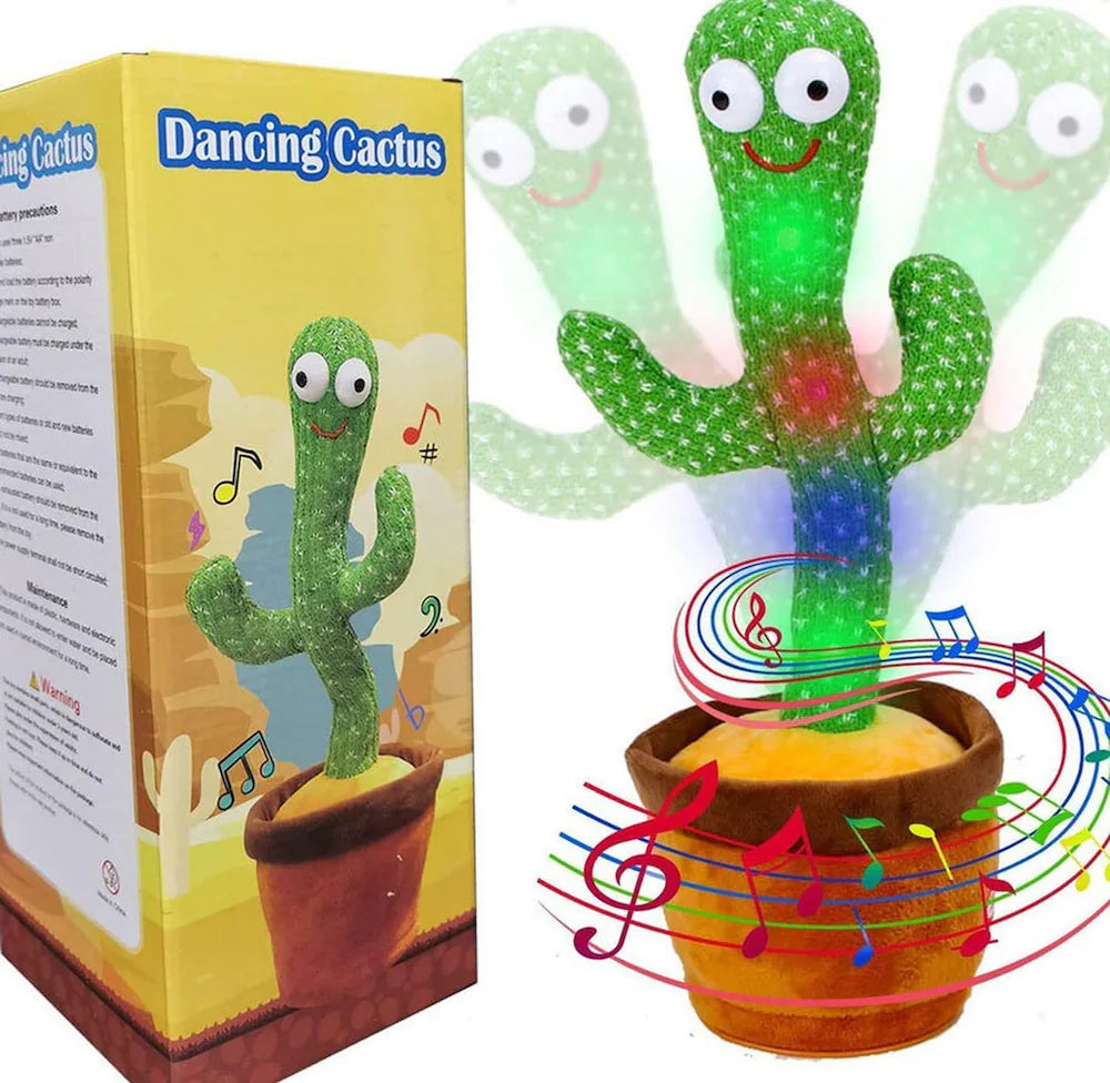 🌵 “Cool Dancing Cactus – Music, Lights & Fun!”