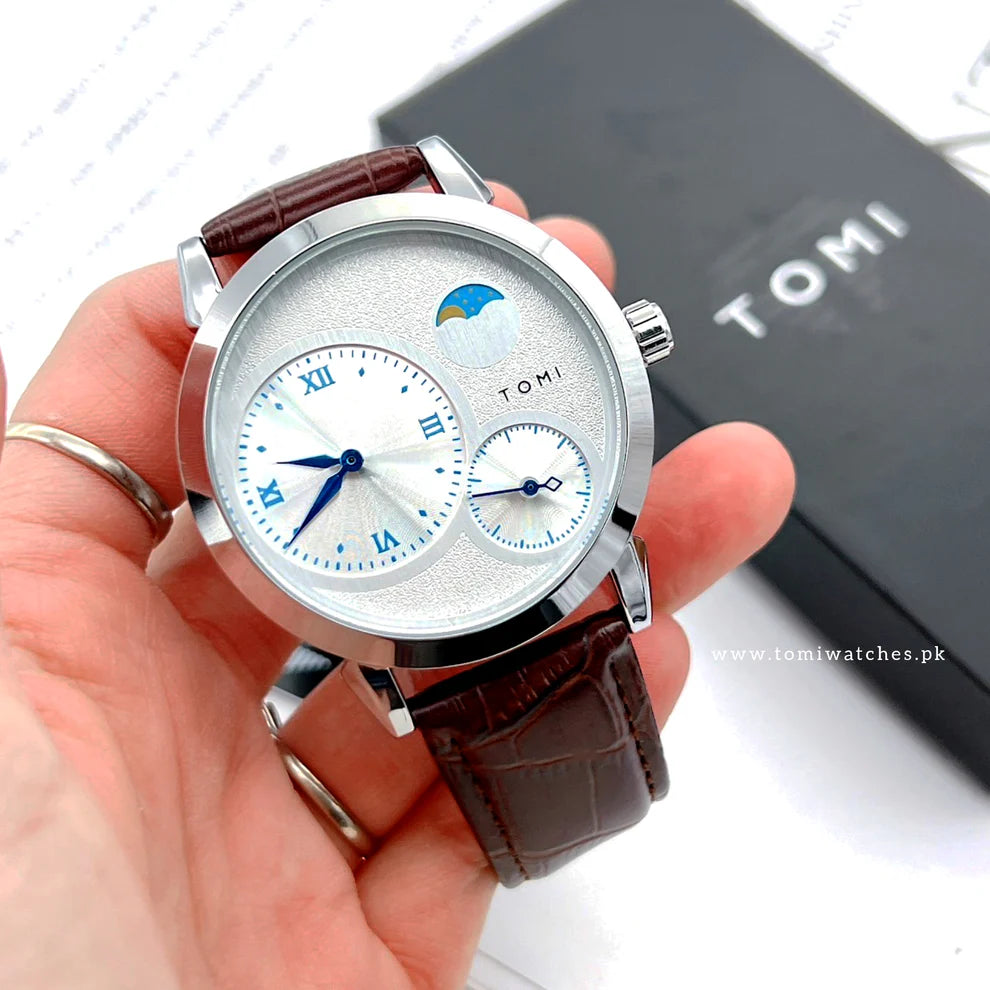 TOMI T-236 Chronograph Moon Graph Watch