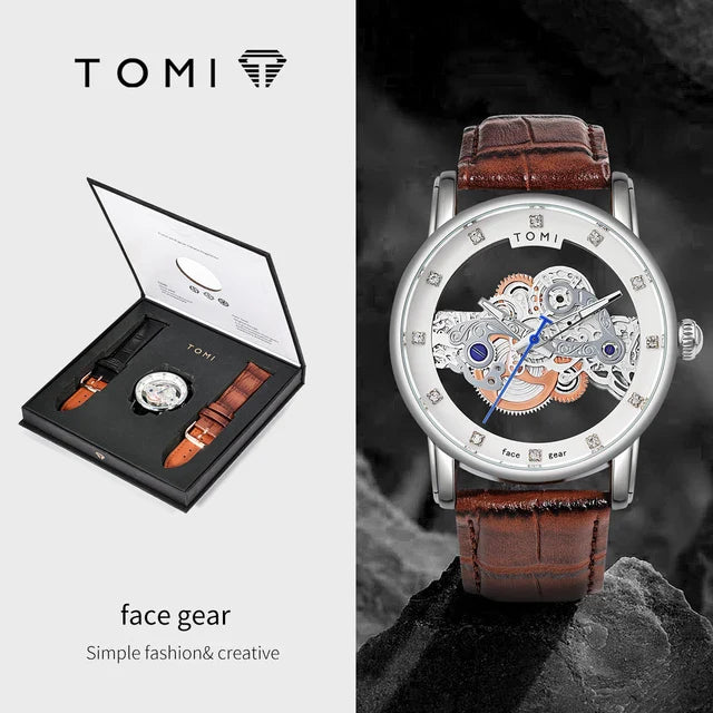 TOMI T-Face Gear: Affordable Luxury with See-Through Style!