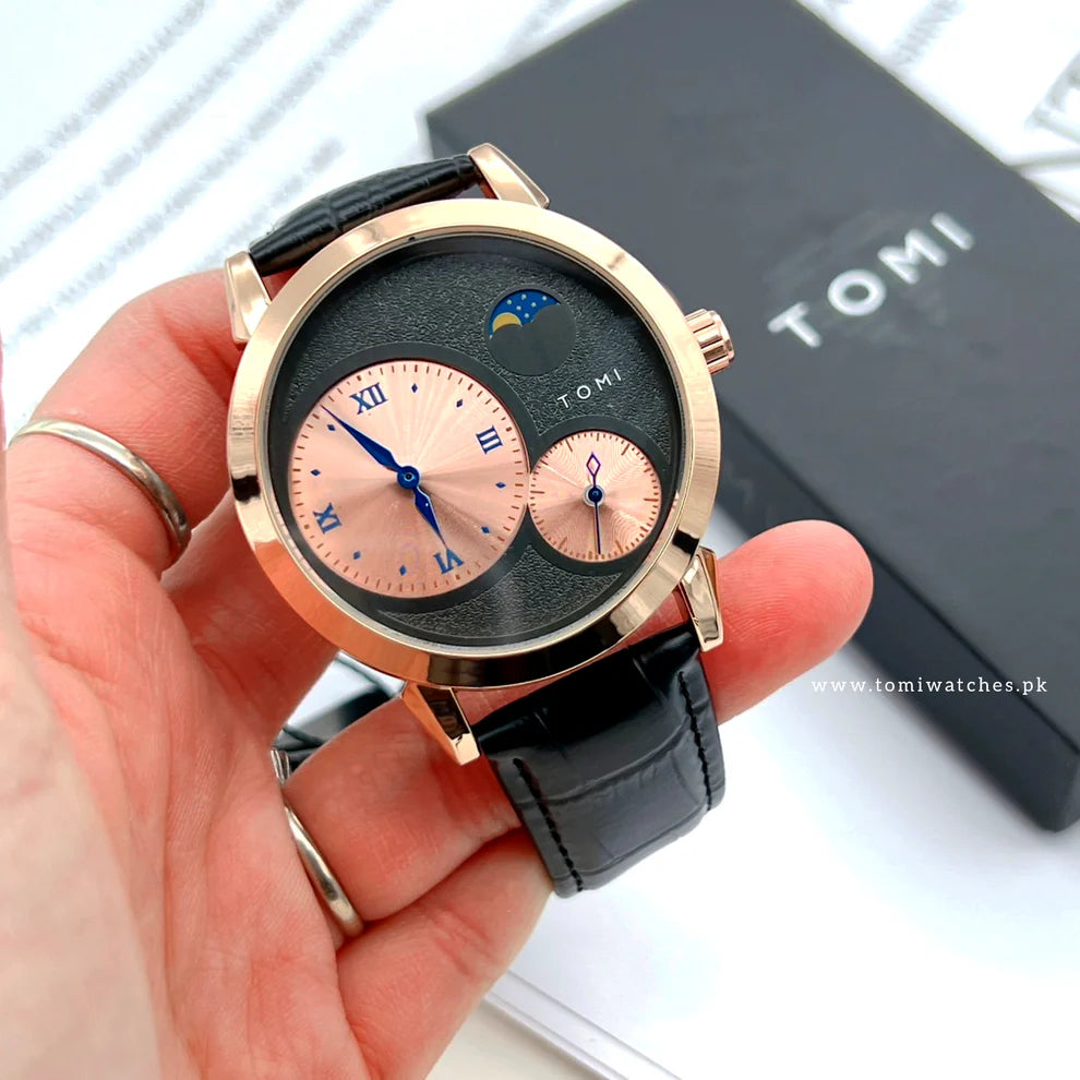 TOMI T-236 Chronograph Moon Graph Watch